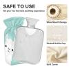 Llama Alpaca Hot Water Bottle with Cover, 2 L, Leakproof view 4