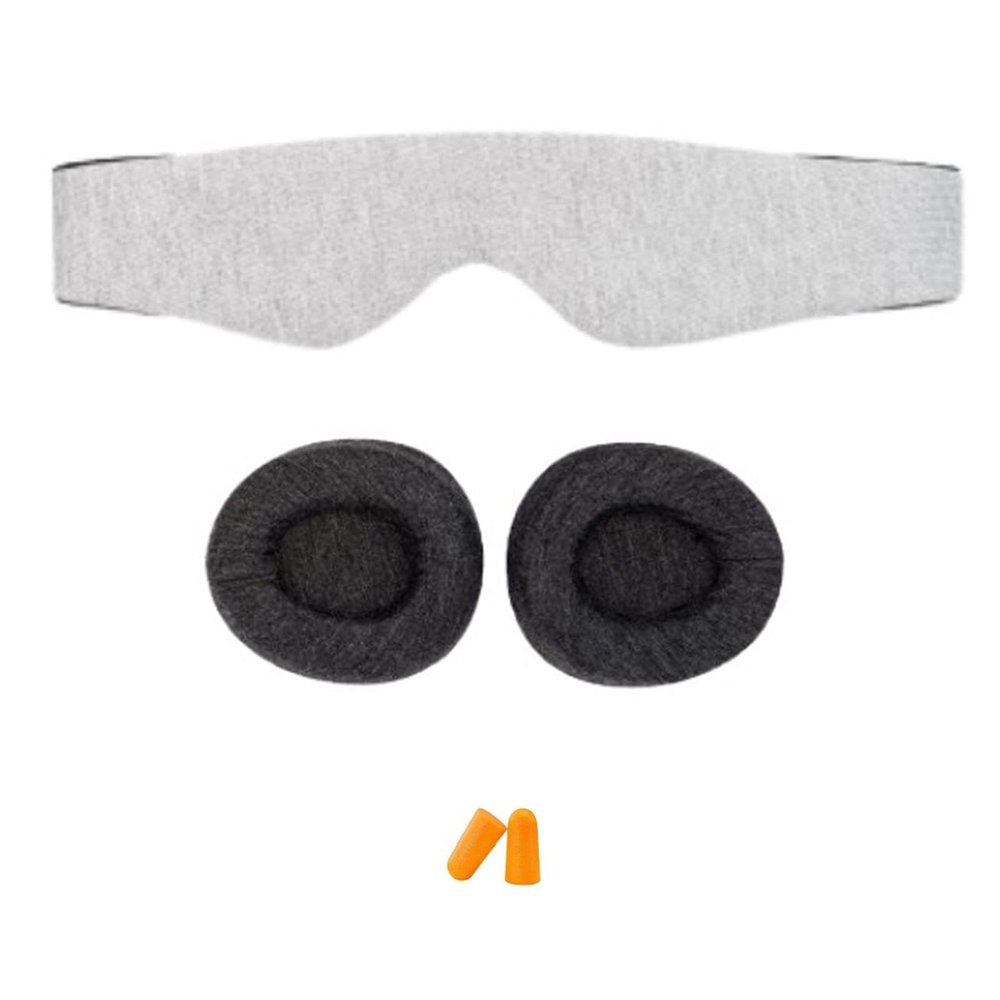 Light-Blocking Sleep Mask with Earplugs
