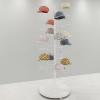 ISCBAFYX Adjustable Rolling Hat and Wig Stand view 1