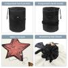 Travel Cosmetic Bag with Hand-Drawn Lucky Stars view 3