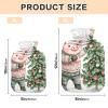 Christmas Pig in Sweater Hot Water Bottle with Velvet Cover, 2 L view 2