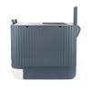Large Cat Litter Box, Stainless Steel, Automatic Self-Cleaning, 44.5 x 36.5 x 34.5 cm, White view 3
