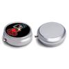 Rock Skull Woman Small Pill Case, 5 cm view 3