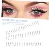 Healvian Individual Cluster Lashes with Rhinestones view 3