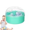 Toddler Powder Puff, Body Powder Puff and Container view 1