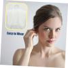 4-Pack U-Shaped White Coral Fleece Facial Towels view 4
