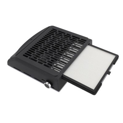 Portable 100W Nail Dust Collector with Reusable Filter and USB Port