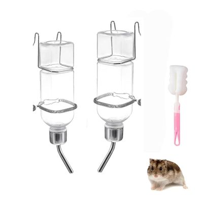 2 Pcs Rabbit Water Bottle Set