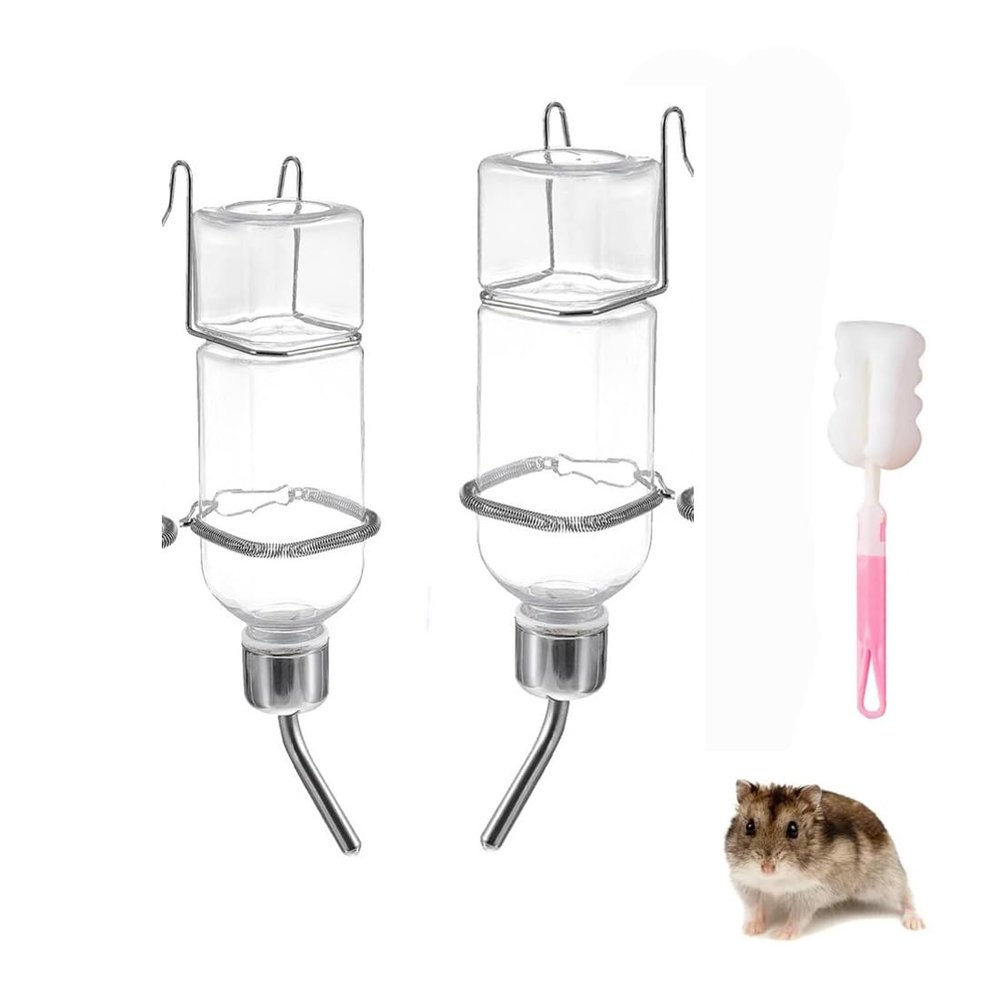 2 Pcs Rabbit Water Bottle Set