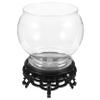 BELLIFFY Small Plastic Fishbowl Desktop Aquarium view 1