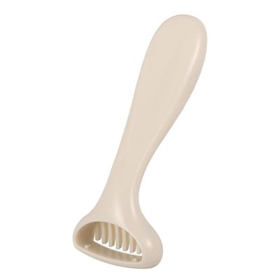 Beige Women's Body Razor, ABS and Stainless Steel, Portable