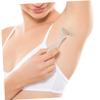 Beige Women's Body Razor, ABS and Stainless Steel, Portable view 4
