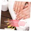 Comfortable Cotton and Plush Hand Care Gloves, Pink, 1 Pair view 3