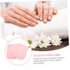 Comfortable Cotton and Plush Hand Care Gloves, Pink, 1 Pair view 4