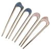 Healeved Gentle U-Shaped Alloy Hairpins, 4-Pack, for Long Hair view 1