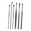 2-Piece Stainless Steel Ear Pick Set with Spiral Design for Ear Care view 1