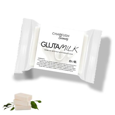 NQNFWCRJ Glutamilk Facial and Body Milk Soap