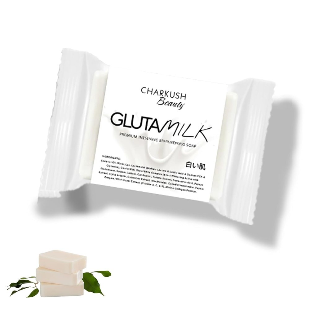 NQNFWCRJ Glutamilk Facial and Body Milk Soap