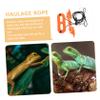BELLIFFY 5-Piece Adjustable Leather Harness for Lizards and Bearded Dragons view 2