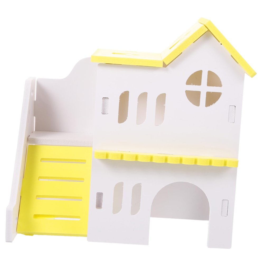 TOGEVAL PVC Hamster House for Hamsters and Chinchillas