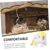 TOGEVAL PVC Hamster House for Hamsters and Chinchillas view 2