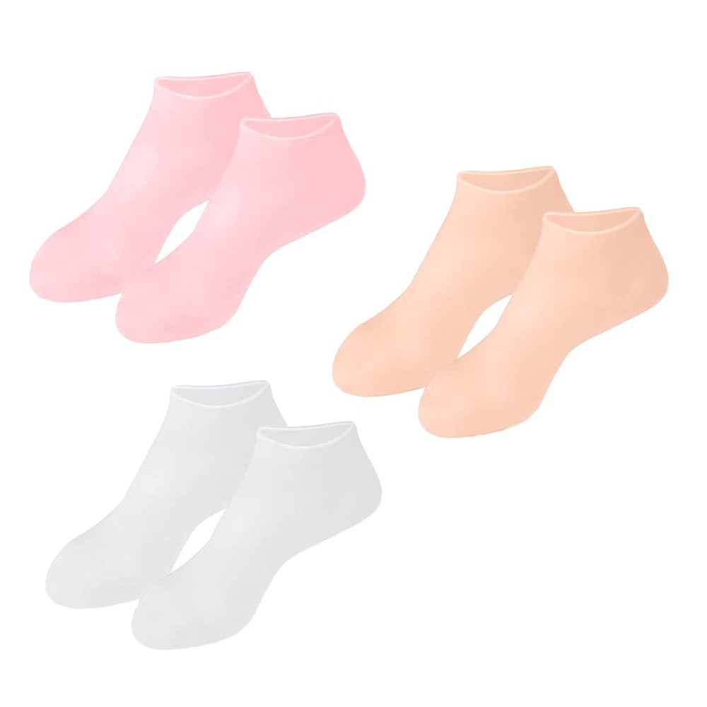 3 Pairs of Moisturizing Socks for Women and Girls