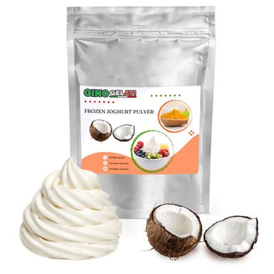 Gino Gelati Frozen Yogurt Powder, Coconut Milk Flavor, 333 g