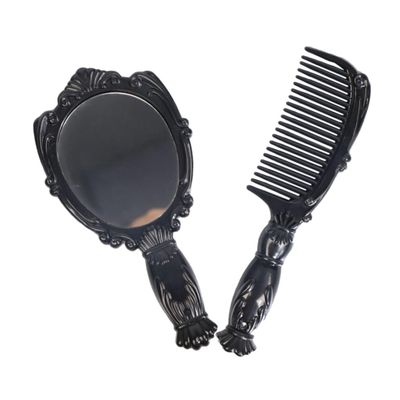 MUSISALY Mini Mirror and Comb Set