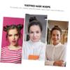 2-Pack Toothed Acrylic Headbands, Non-Slip Hair Accessories view 2