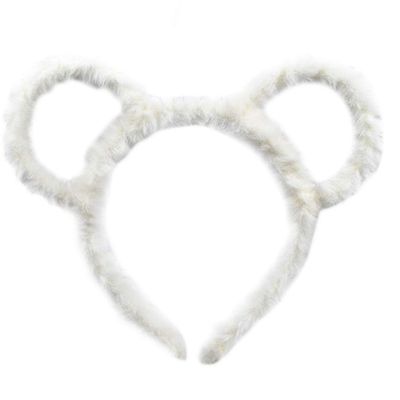 Watreketal Plush Bear-Ear Headband