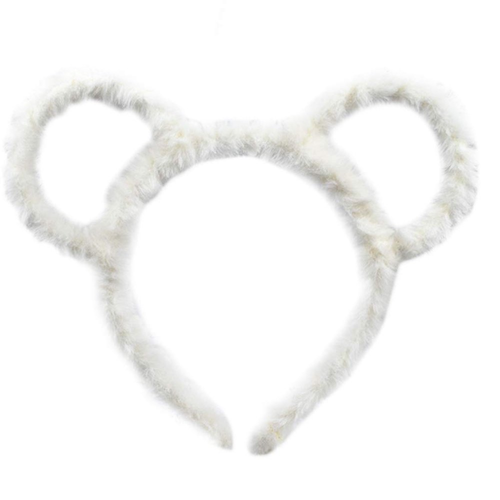 Watreketal Plush Bear-Ear Headband
