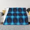 Cat Sketch Throw Blanket for Couch and Bed view 1