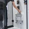 MRKU Folding Shower Chair with Wheels, Wall-Mounted Non-Slip Seat for Older Adults and People with Disabilities view 4