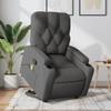 Homgoday Massage Recliner with Reclining Function, Dark Gray Fabric, Model 3204723 view 1