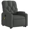 Homgoday Massage Recliner with Reclining Function, Dark Gray Fabric, Model 3204723 view 3