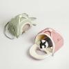NIHENHAO Small Pet Carrier Bag, Ventilated and Portable view 3