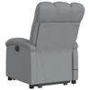 Homgoday Reclining Massage Lift Chair, Light Gray Fabric, Model 3204104 view 4