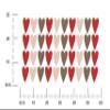 Muralo Wall Decal Set for Boys, Colorful Hearts, UV-Resistant - 60 x 30 cm view 4