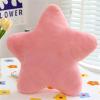 Star Pillow, Soft Plush Star-Shaped Decorative Cushion, Pink, 40 cm view 1