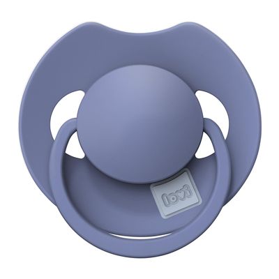 LOVI Prime Dynamic Silicone Pacifier, BPA-Free, 0–6 Months, Blue