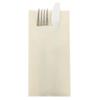 Linclass Professional Napkin Pockets 40 x 40 cm Cream, 1/8 Fold, 75 Count view 2