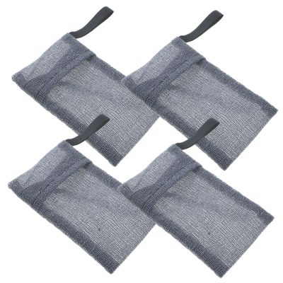 FRCOLOR 4-Piece Nylon Soap Saver Bags