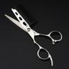 SnamicE 6-Inch Professional JP440C Left-Handed Hair Cutting Scissors with Comb, Silver, 2-in-1 view 4