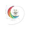 COLLBATH Hanging Dog Moon Acrylic Ornament view 2