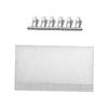 Fiberglass for Nail Extensions, 10 Pieces with Fiberglass Clips view 1