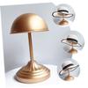 TOGEVAL Gold Metal Hat Display Stand for Hats and Caps view 3
