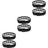 FRCOLOR 3-Piece Massage Headbands, Comfortable Acupressure for Pain Relief, Improved Circulation, Relaxation and Stress Relief, Black view 1