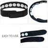 FRCOLOR 3-Piece Massage Headbands, Comfortable Acupressure for Pain Relief, Improved Circulation, Relaxation and Stress Relief, Black view 3
