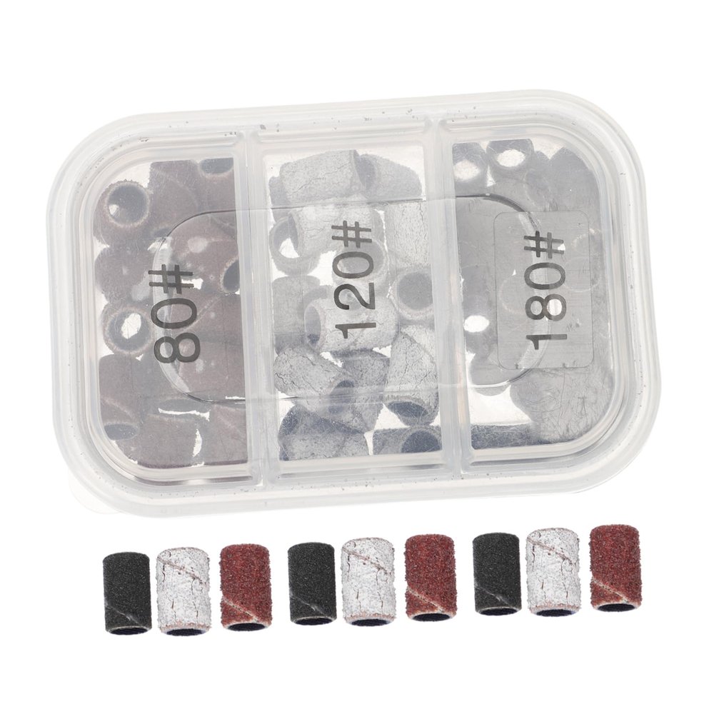 Manicure Sanding Bands, 1 Box, Resin Abrasive Fabric for Beginners