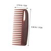 Healeved 3-Piece Hair Comb Set with Wide and Large Teeth for Styling and Care, for Straight and Curly Hair view 4